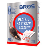 Opakowanie Płatkil na myszy i szczury Bros 140 g
