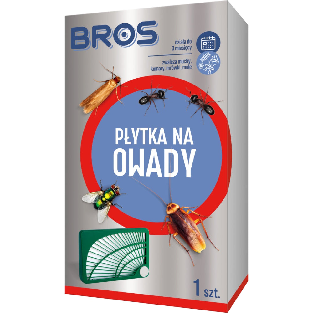 Opakowanie płytki na owady Bros