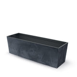 Skrzynka Urbi Case Beton Effect 80 cm w kolorze antracytowym na białym tle
