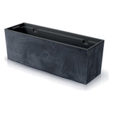 Skrzynka Urbi Case Beton Effect 60 cm w kolorze antracytowym na białym tle