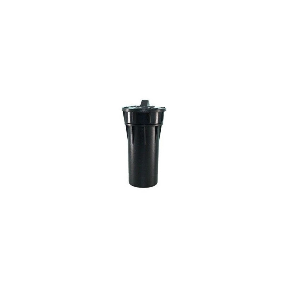 Korpus zraszacza statycznego Hunter PRO-Spray PROS-02, krótki czarny korpus na białym tle