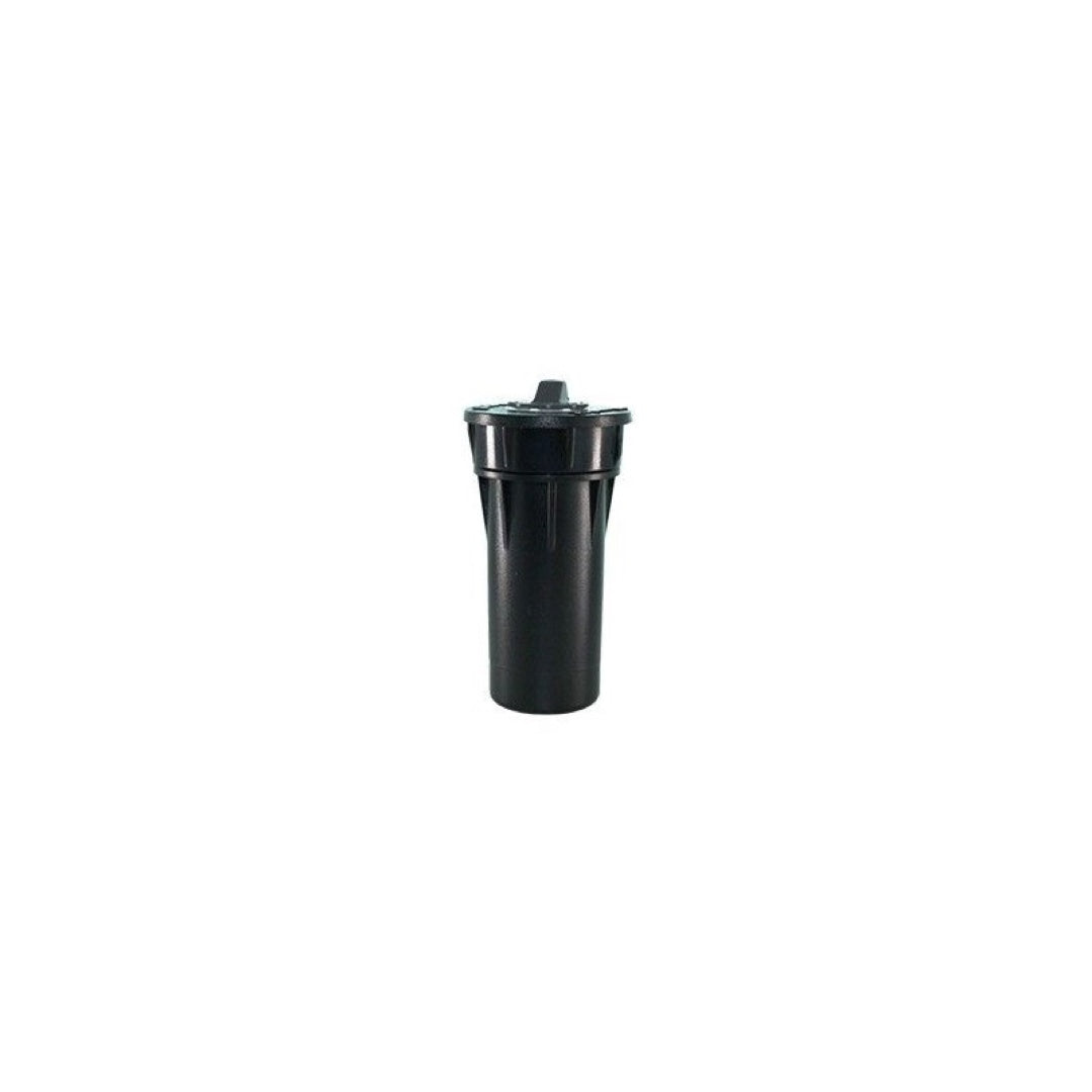Korpus zraszacza statycznego Hunter PRO-Spray PROS-02, krótki czarny korpus na białym tle