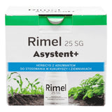 Zestaw 30 g herbicydu Rimel 25 SG z adiuwantem Asystent+ 50 ml