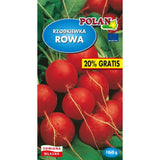 Saszetka nasion rzodkiewki Rowa Polan, 10 g plus 2 g gratis