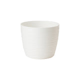 Osłonka Sahara Petit okrągła Form-Plastic w kolorze białym na białym tle