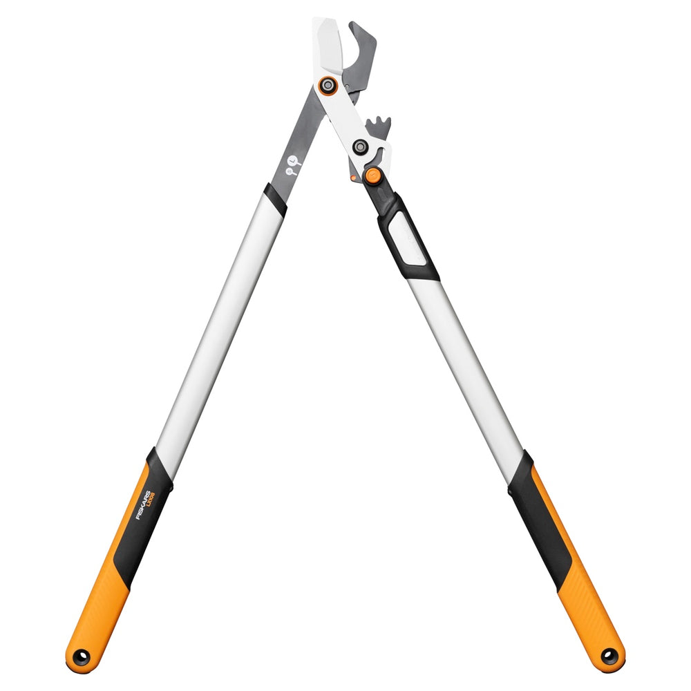 Sekator dźwigniowy DualAction LX108 Fiskars w drugim ujęciu na białym tle