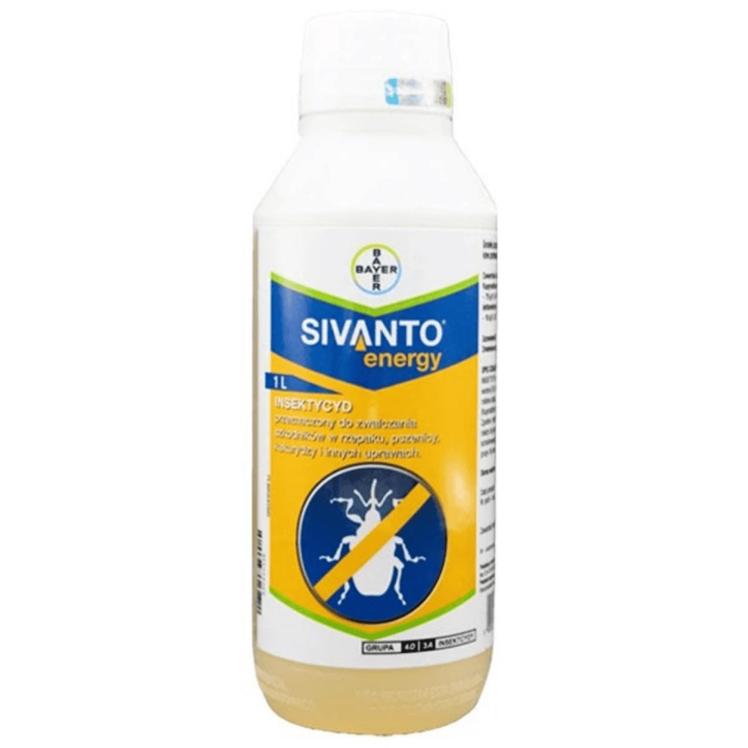 Butelka 1 l insektycydu Sivanto Energy Bayer na białym tle