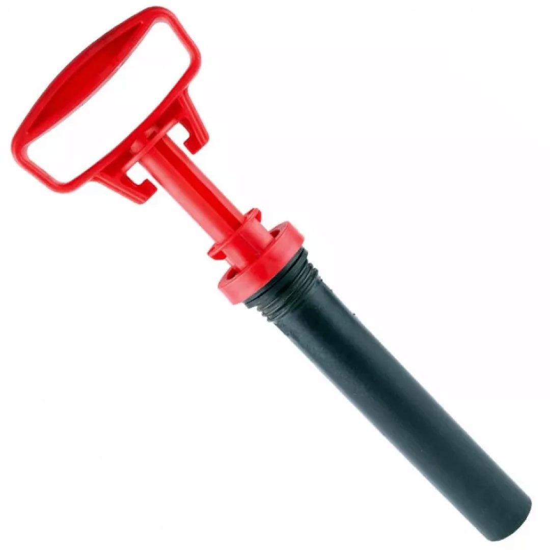 Czerwono-czarna pompa do opryskiwacza Sprayer z rękojeścią w kształcie uchwytu
