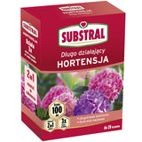 Substral nawóz do hortensji, opakowanie widziane z boku, na białym tle