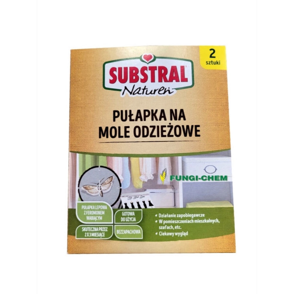 Opakowanie Substral Naturen pułapka na mole odzieżowe, 2 sztuki