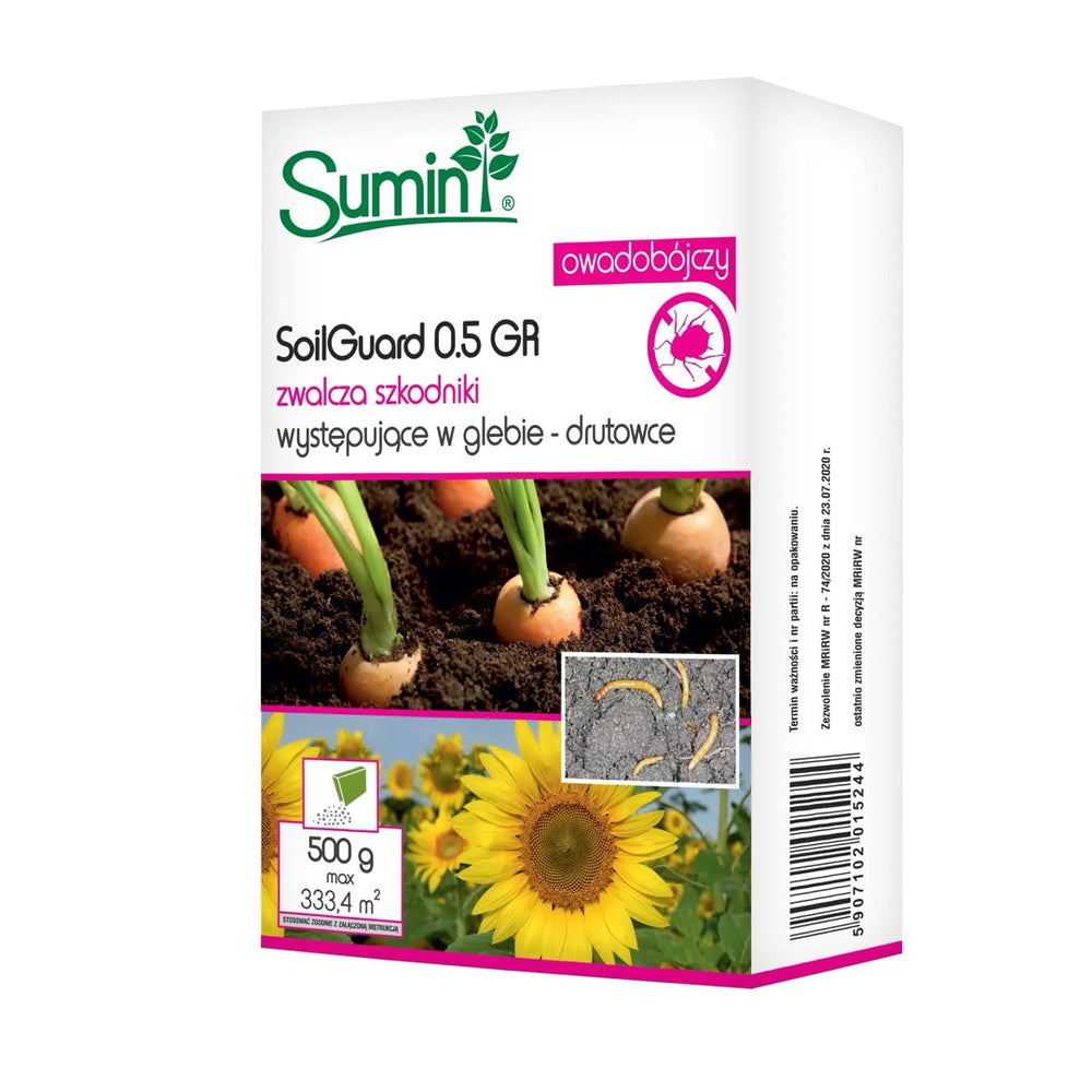 Pudełko insektycydu SoilGuard 0,5 GR Sumin 500 g