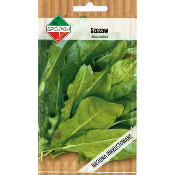Saszetka nasion szczawiu Rumex acetosa, odmiana Lyoński, opakowanie 2 g