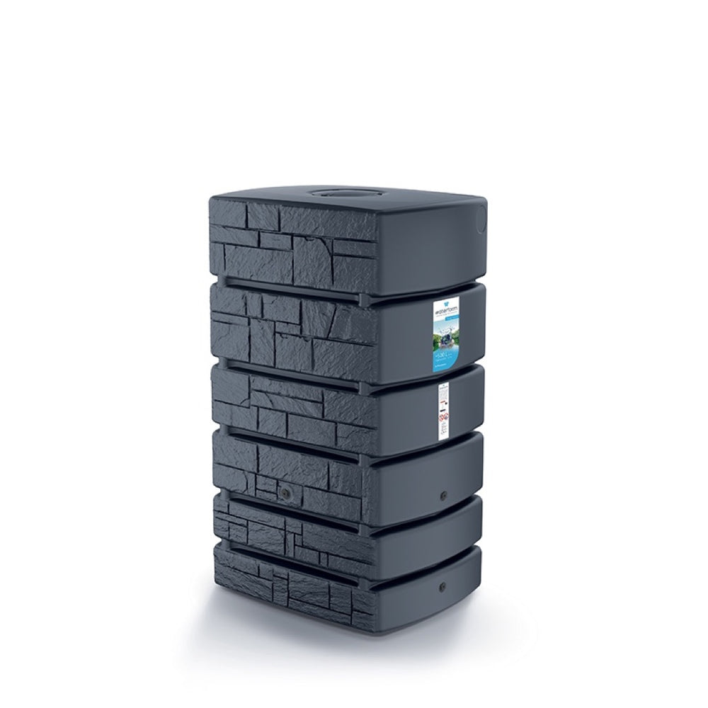 Zbiornik Tower Stone 500 l Prosperplast z etykietą producenta, kolor antracytowy