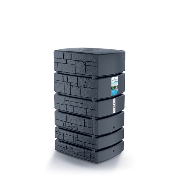 Zbiornik Tower Stone 500 l Prosperplast z etykietą producenta, kolor antracytowy