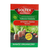 Opakowanie organicznego nawozu na turkucia podjadka Soltex 800 g + 50 g gratis