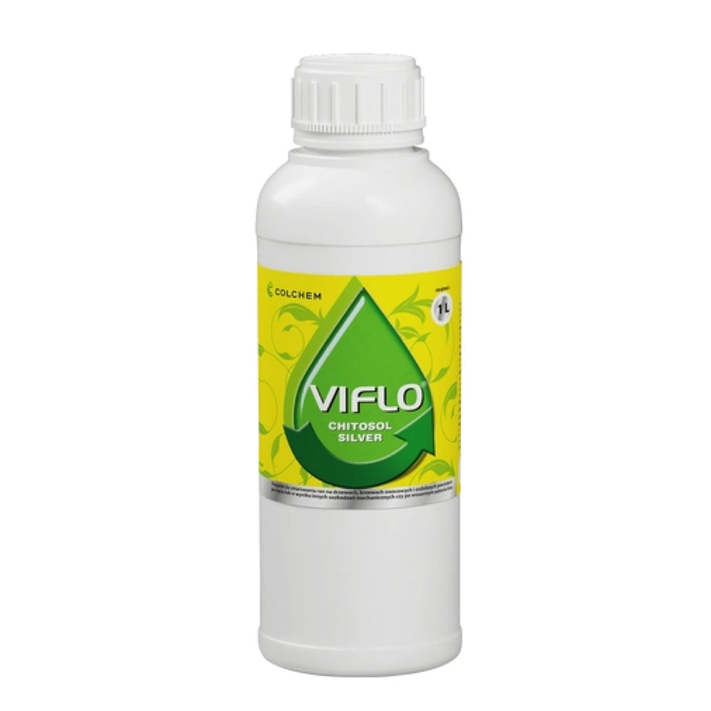 Butelka 1 l żelu Viflo Chitosol Silver firmy Colchem do smarowania ran na drzewach
