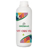 Butelka nawozu organicznego Vit-Org VG Green Has na białym tle