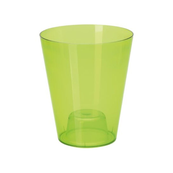 Transparentna zielona osłonka Vulcano do storczyka Form-Plastic