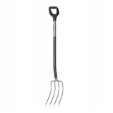 Widły do kompostu Fiskars Ergonomic 1070711 z wygiętym trzonkiem i uchwytem D