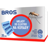 Opakowanie 20 wkładów do elektrofumigatora na komary Bros