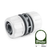 Biało-szary reparator do łączenia węży 1" Bradas White Line WL-2112 z przywieszką producenta