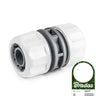 Biało-szary reparator do łączenia węży 1" Bradas White Line WL-2112 z przywieszką producenta