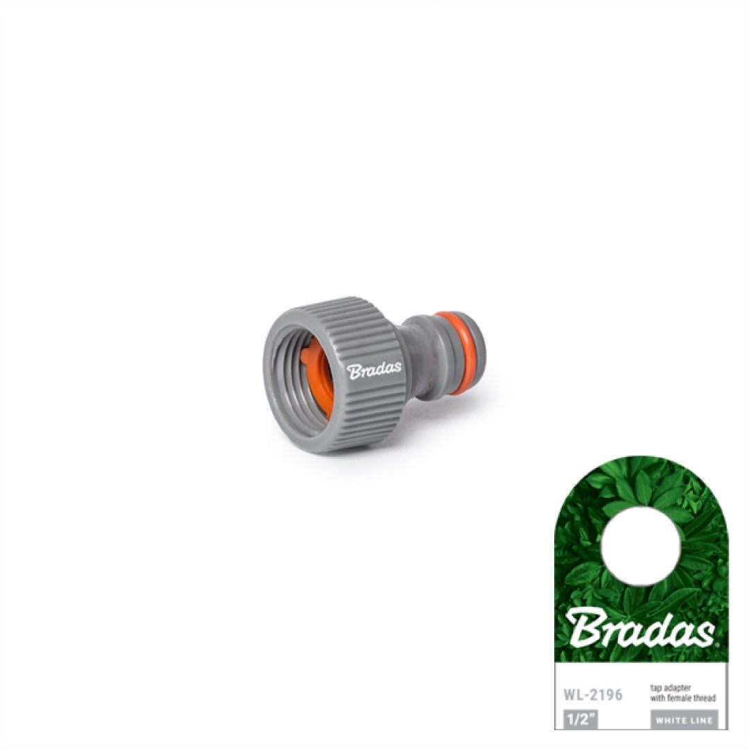Przyłącze na kran z gwintem wewnętrznym 1/2" Bradas White Line WL-2196