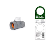 Zawór Bradas WL-2232 z przednią i tylną stroną przywieszki producenta