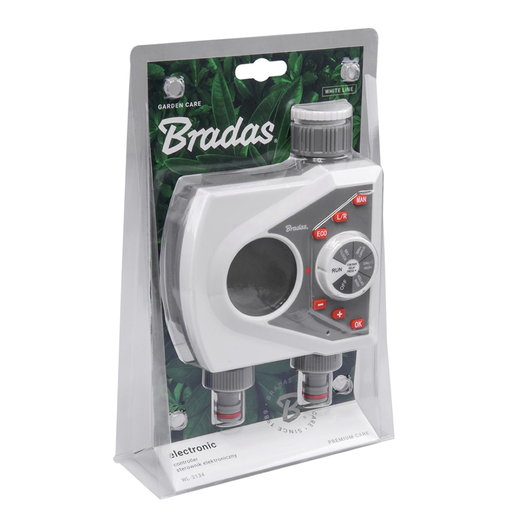 Sterownik nawadniania Bradas White Line WL-3134 w opakowaniu blister producenta