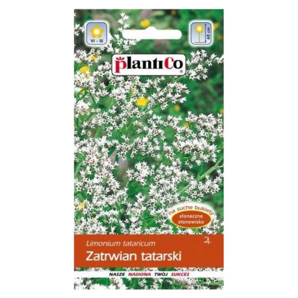 Saszetka nasion zatrwianu tatarskiego białego PlantiCo, 0,2 g